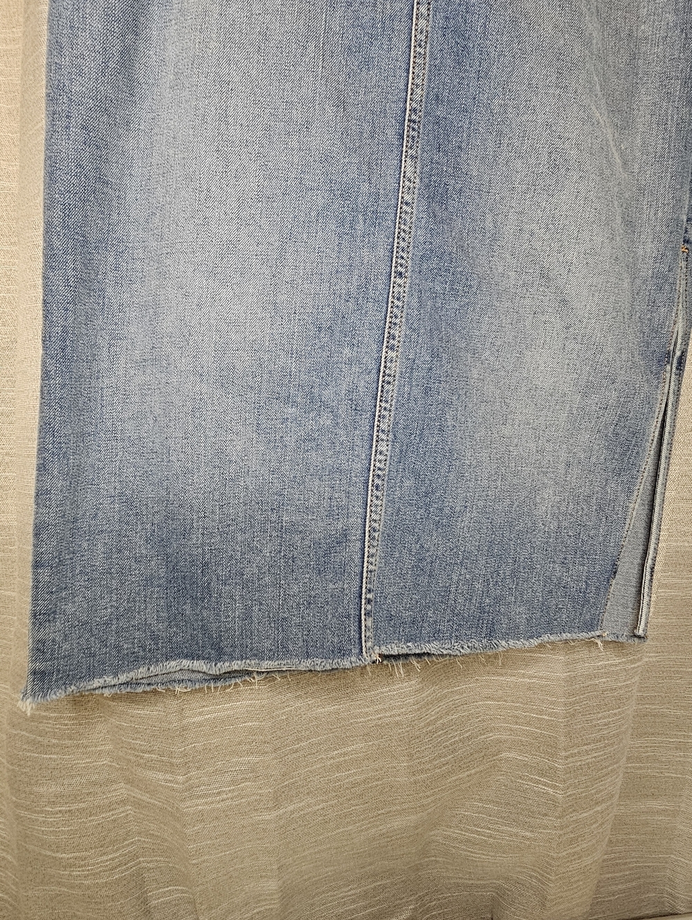Sam Edelman The Maribelle Denim Skirt Size 27 Size 4 - Picture 4 of 16